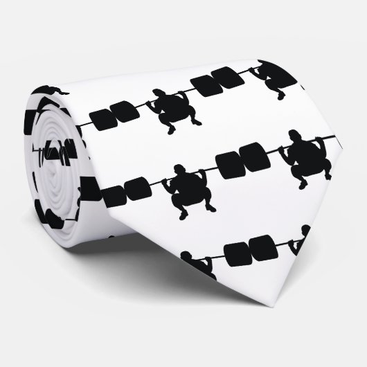 Bodybuilder Stropdas (Opgerold)