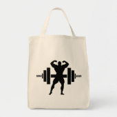 Bodybuilder Tote Bag (Voorkant)