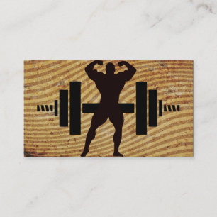 Bodybuilder Visitekaartjes