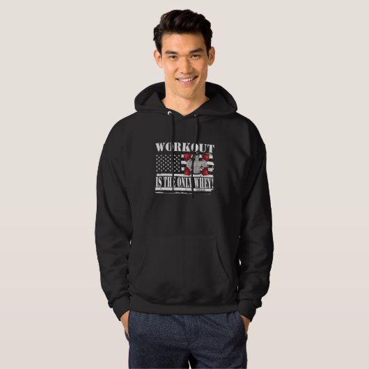Bodybuilding 1 hoodie (Voorkant volledig)
