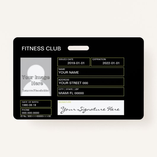 Bodybuilding Badge (Achterkant)