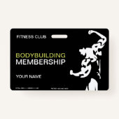 Bodybuilding Badge (Voorkant)