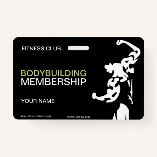 Bodybuilding Badge (Voorkant)