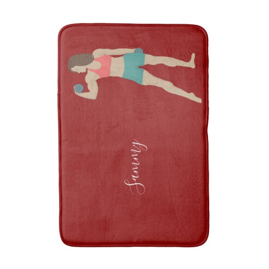 Bodybuilding Badmat (Voorkant Verticaal)