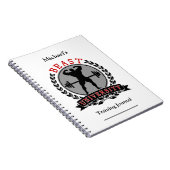 Bodybuilding Beast University Training Journal Notitieboek (Rechterzijde)