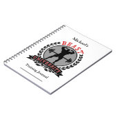 Bodybuilding Beast University Training Journal Notitieboek (Linkerzijde)