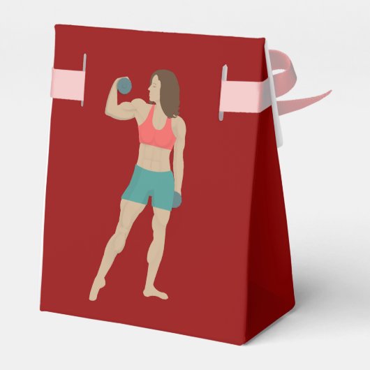 Bodybuilding Bedankdoosjes (Achterkant)