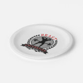 Bodybuilding-Borden voor Beast University Bodybuil Papieren Bordje (Gekanteld)