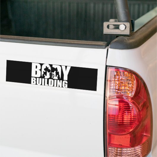 Bodybuilding Bumpersticker (Op Truck)