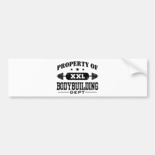 Bodybuilding Bumpersticker