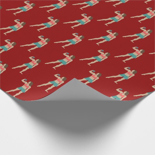 Bodybuilding Cadeaupapier (Hoek)