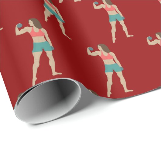 Bodybuilding Cadeaupapier (Rol Hoek)
