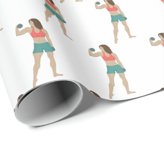 Bodybuilding Cadeaupapier (Rol Hoek)