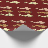 Bodybuilding Cadeaupapier (Hoek)