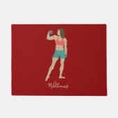 Bodybuilding Deurmat (Voorkant)