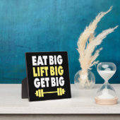 Bodybuilding - Eet groot, Lift groot, Groot worden Fotoplaat (Insitu)