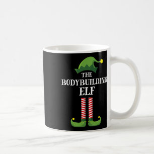 Bodybuilding Elf Matching Family Group Kerstmis P Koffiemok