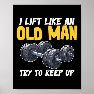 Bodybuilding Fitness en Gym Motivatie quotes O Poster