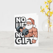 Bodybuilding Fitness Gym Kerstcadeaus voor Bodyb Kaart (Gele Bloem)