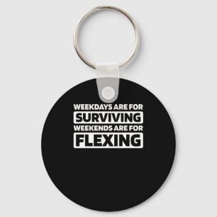 Bodybuilding Fitness - Gymlife Natural Lifting Bod Sleutelhanger