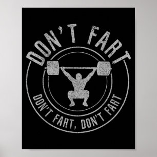 Bodybuilding Gewichtheffen Wer Gewichtheffen Niet Poster