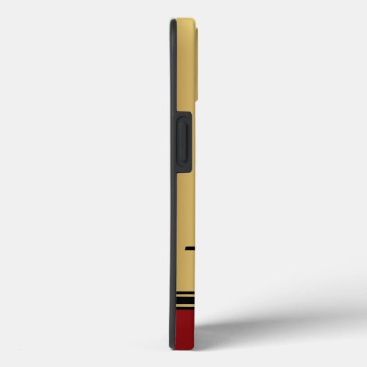 Bodybuilding gewichtheffer silhouet Personaliseren Case-Mate iPhone Case (Achterkant / Rechts)