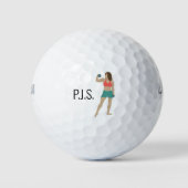 Bodybuilding Golfballen (Voorkant)