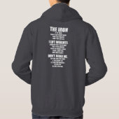 Bodybuilding Gym Motivatie - Het ijzer is mijn dru Hoodie (Achterkant)