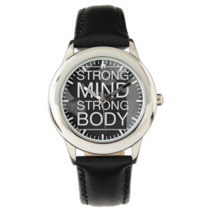 Bodybuilding Gym Motivation Horloge