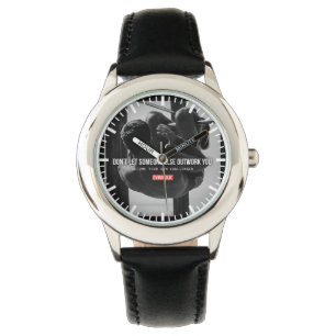 Bodybuilding Gym Motivation Horloge