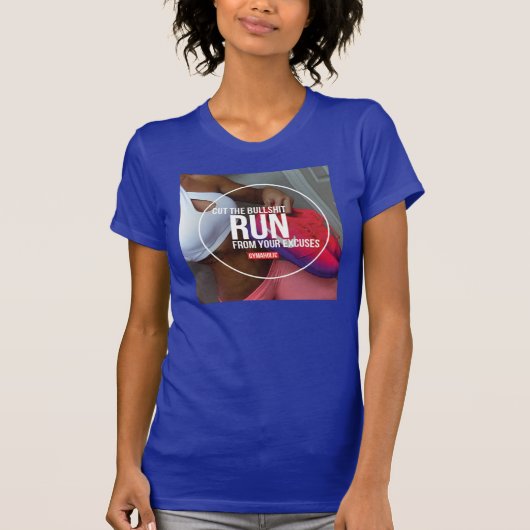 Bodybuilding Gym Motivation T-shirt (Voorkant)