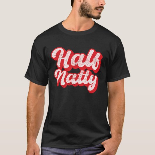 Bodybuilding Half Natty T-shirt (Voorkant)