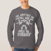 Bodybuilding Hefmotivatie - Squat T-shirt (Voorkant)