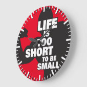 Bodybuilding - Het leven is te kort om klein te zi Grote Klok (Hoek)