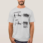 Bodybuilding Humor - Verwacht vs Realiteit T-shirt (Voorkant)