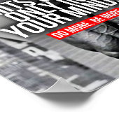 Bodybuilding Inspirerend Poster (Hoek)