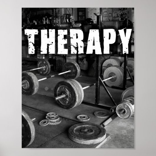 Bodybuilding Inspirerend Quote Poster (Voorkant)