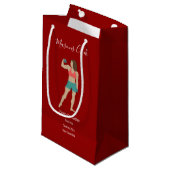 Bodybuilding Klein Cadeauzakje (Voorkant Gekanteld)