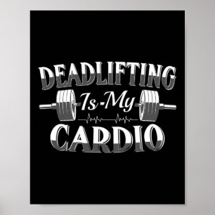 Bodybuilding Krachttraining Deadlifting Is Mijn Ca Poster