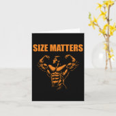 Bodybuilding - Maat S Sticker Kaart (Gele Bloem)