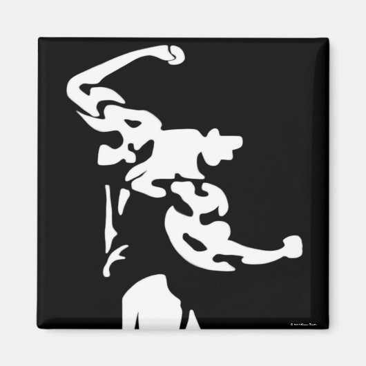Bodybuilding Magnet (Voorkant)