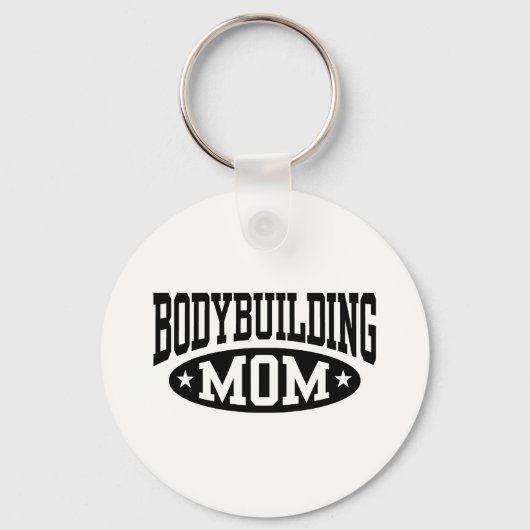 Bodybuilding mama sleutelhanger (Voorkant)