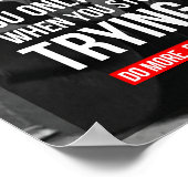 Bodybuilding Motivatie Poster (Hoek)