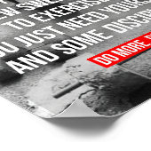 Bodybuilding Motivatie Poster (Hoek)