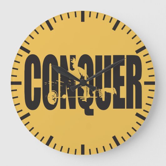 Bodybuilding Motivatie - Veroveren Grote Klok (Voorkant)