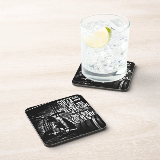 Bodybuilding Motivation Onderzetter (Rechterzijde)