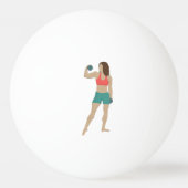 Bodybuilding Pingpongbal (Achterkant)