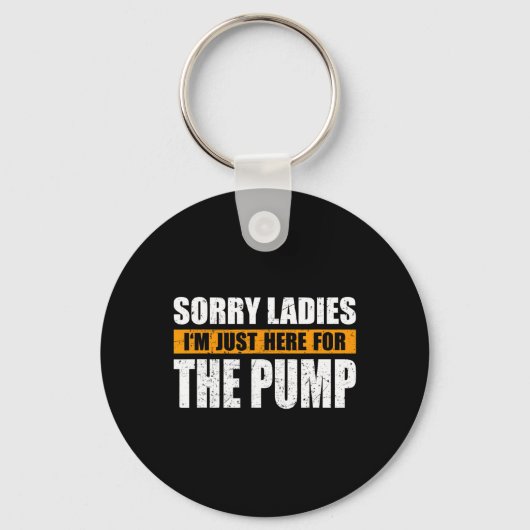 Bodybuilding Pomp Hoes Gym Sleutelhanger (Voorkant)