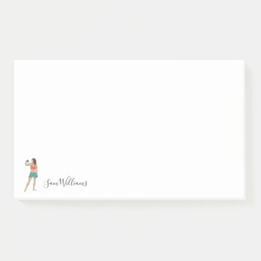 Bodybuilding Post-it® Notes (Voorkant)