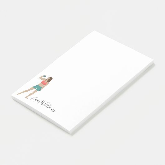 Bodybuilding Post-it® Notes (Schuin)